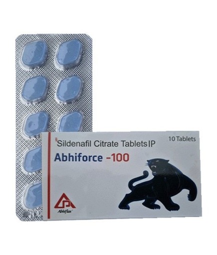 Abhiforce 100 mg Sildenafil Viagra 10 Tablet