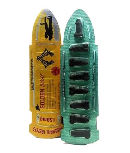 Golden Binas 150 mg Siyah 8 Tablet