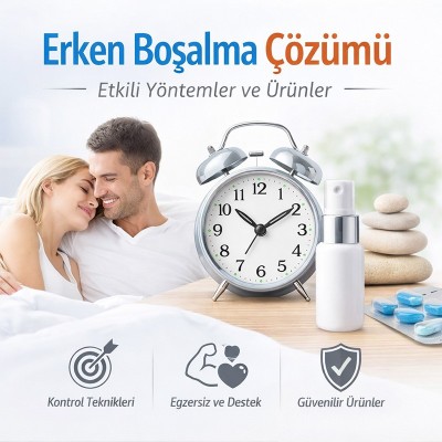 En Etkili Erken Boşalma Çözümü